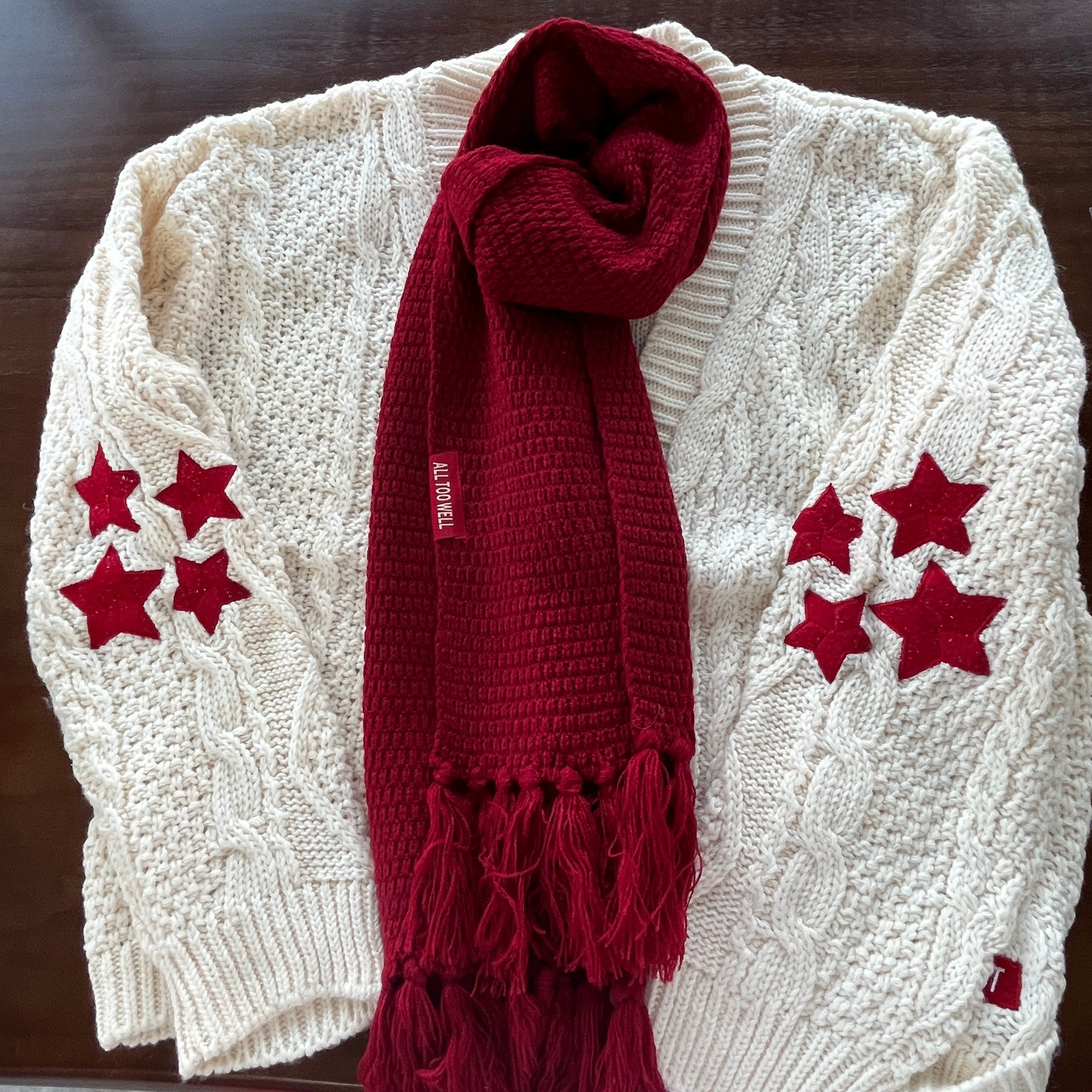 Taylor swift red cardigan deals 3-4x