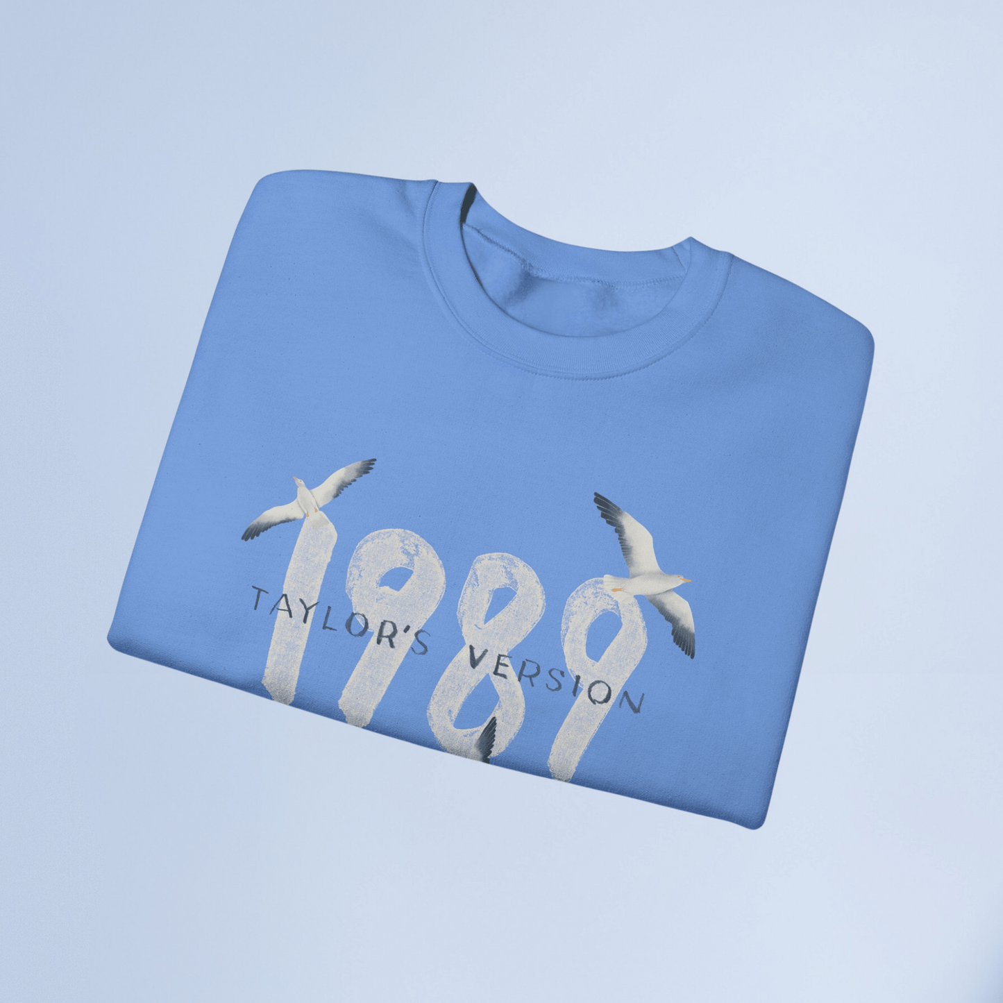 Taylor Swift 1989 Taylors Version Sweatshirt - Blue Swíftie Gift Crewneck - Shoptown Boutique