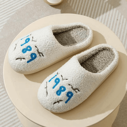 Taylor Swift 1989 Taylors Version Slippers - Shoptown Boutique