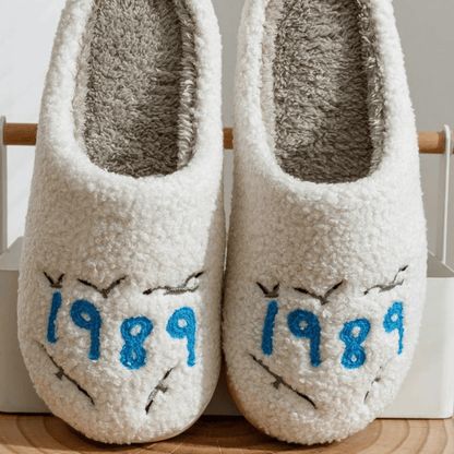 Taylor Swift 1989 Taylors Version Slippers - Shoptown Boutique