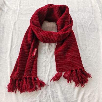 Taylor Swift All Too Well Red Scarf, Embroidered Taylor Red Scarf - Shoptown Boutique