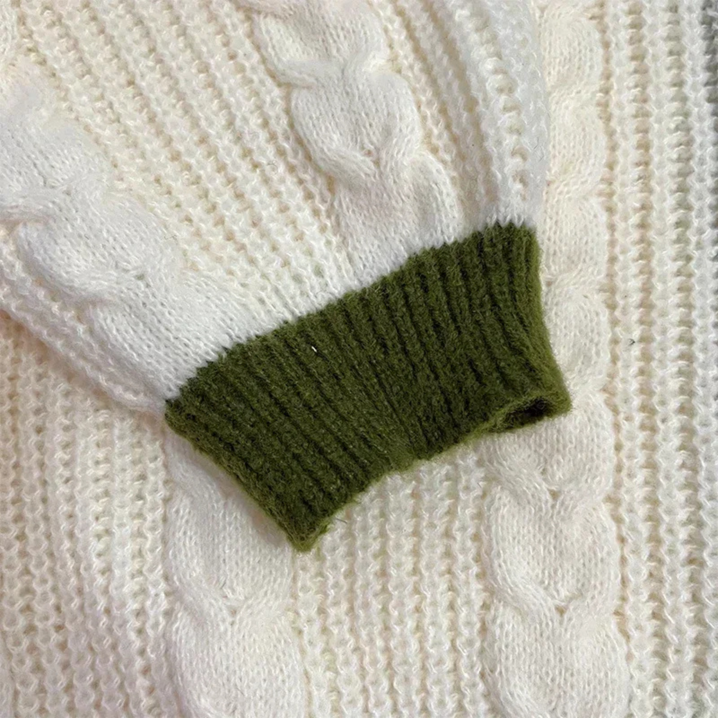 ivy green sleeve of taylor evermore cardigan