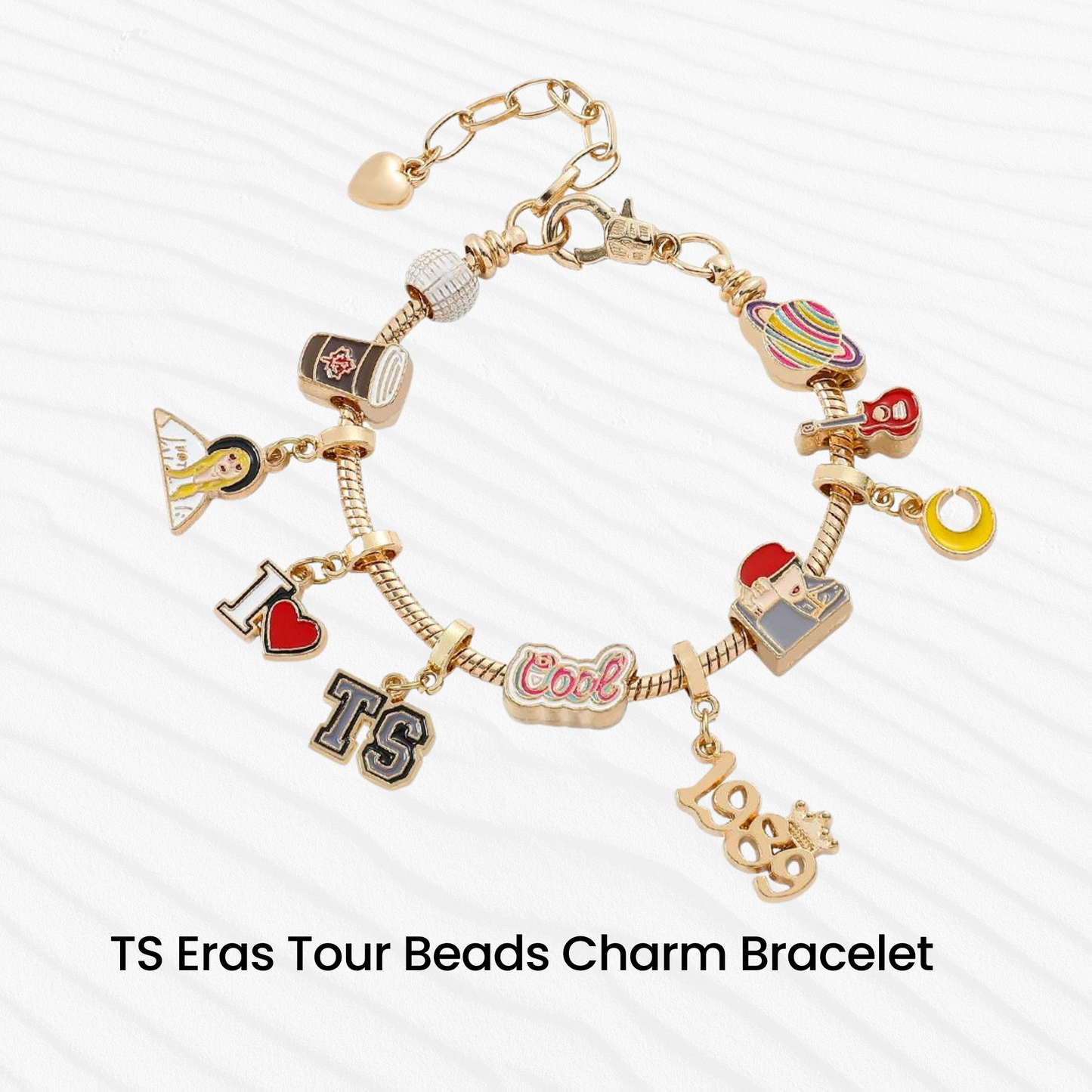 Eras Tour Charm Beads Bracelet