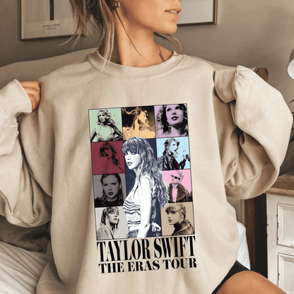 Taylor Swift Eras Tour Sweatshirt - Swiftie Merch Outfit - Shoptown Boutique