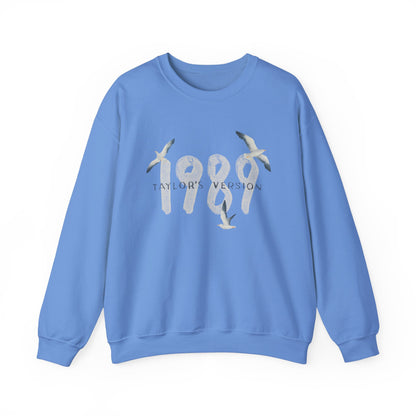 Taylor Swift 1989 Taylors Version Sweatshirt - Blue Swíftie Gift Crewneck - Shoptown Boutique