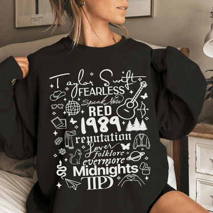 Taylor Swift Taylors Version Symbols Sweatshirt - Shoptown Boutique