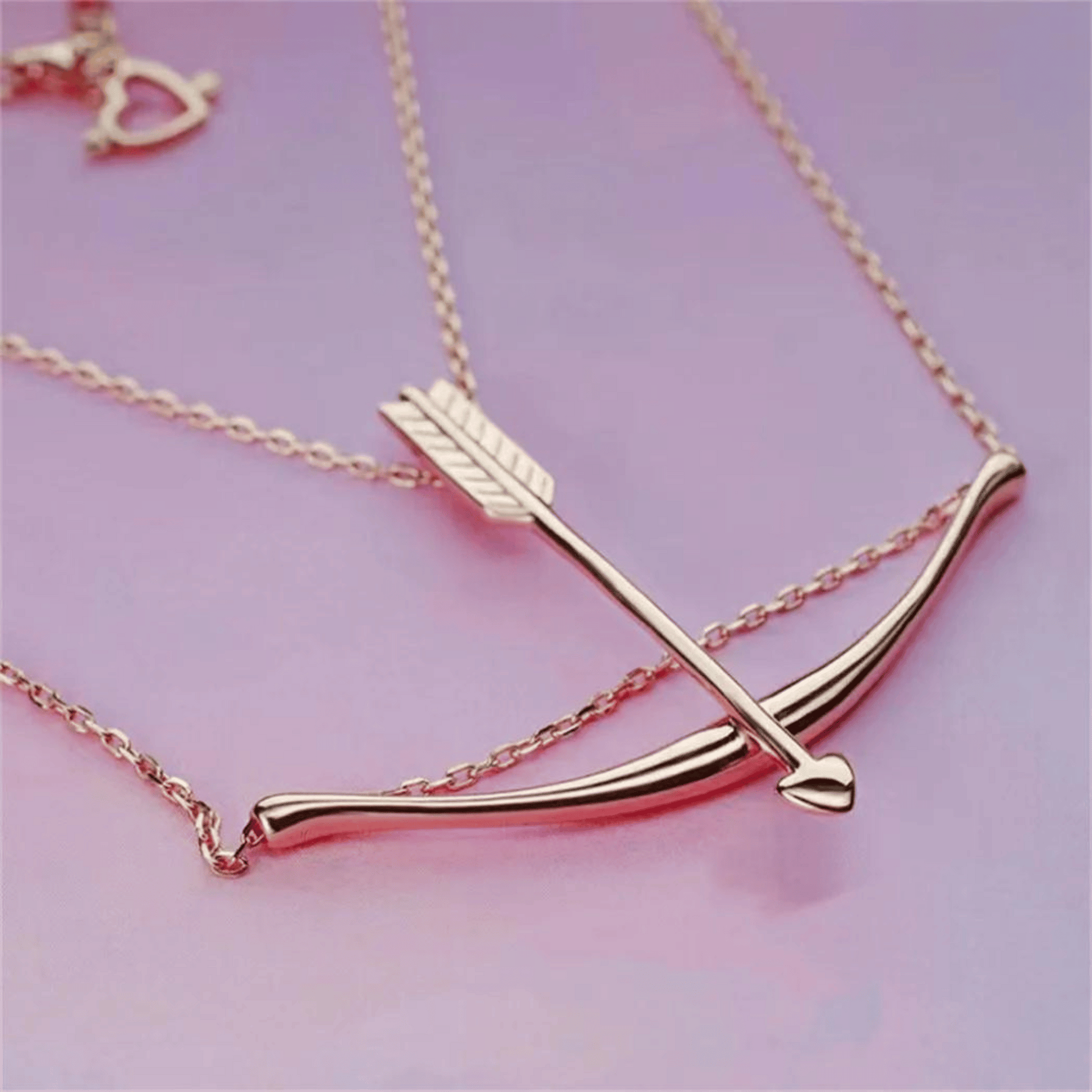 Taylor Swift Archer Necklace - Rose Gold