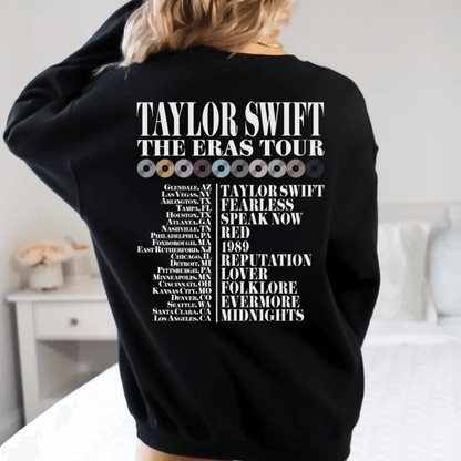 Taylor Swift Eras Tour Sweatshirt - Swiftie Merch Outfit - Shoptown Boutique