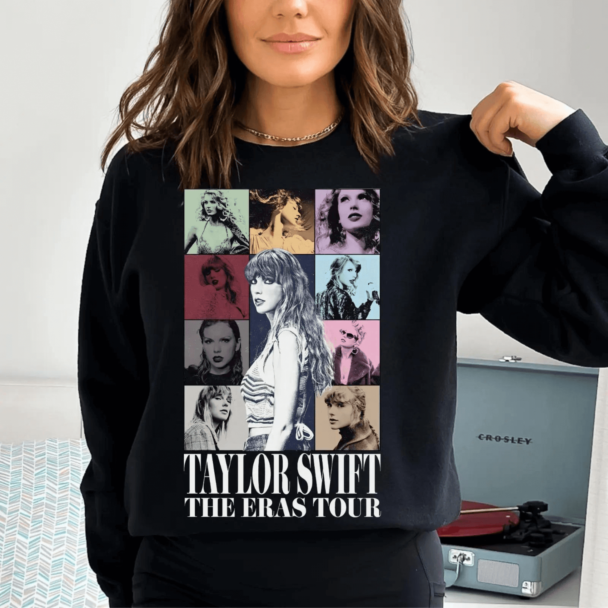 Taylor Swift Eras Tour Sweatshirt - Swiftie Merch Outfit - Shoptown Boutique