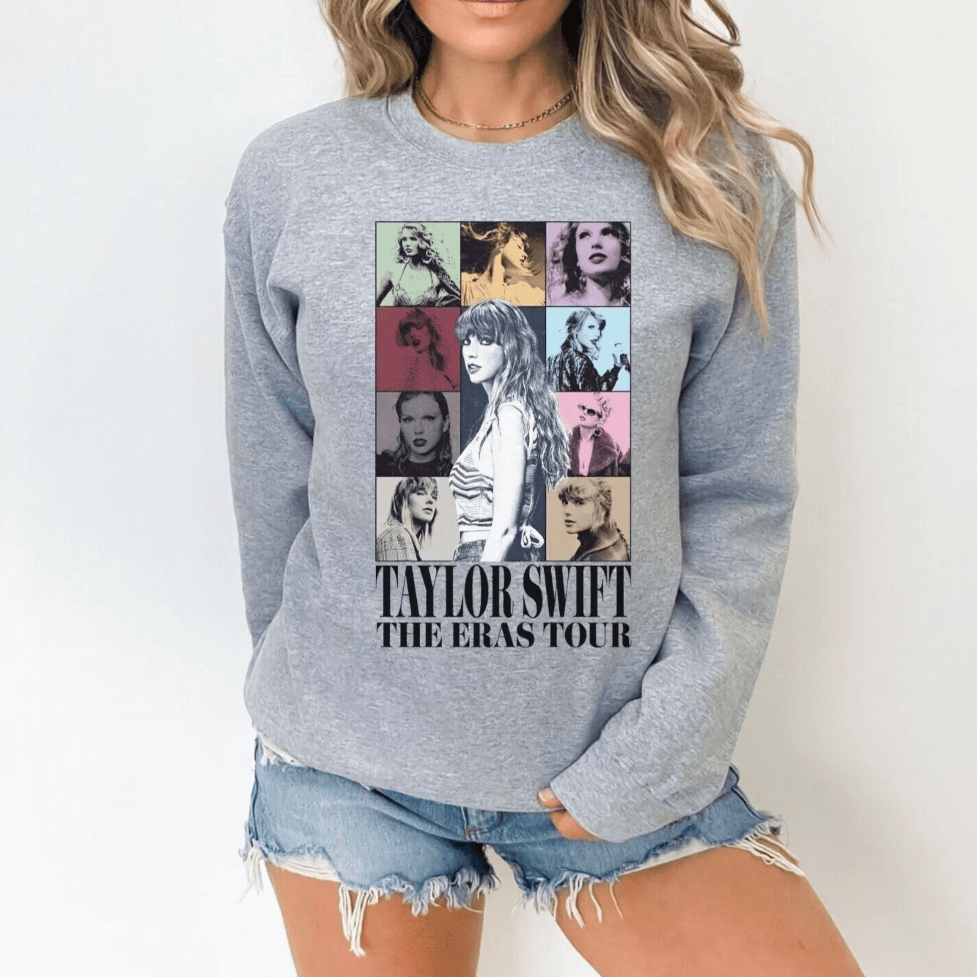 Taylor Swift Eras Tour Sweatshirt - Swiftie Merch Outfit - Shoptown Boutique