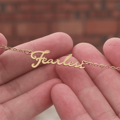 Swíftie Eras Tour Fearless Necklace