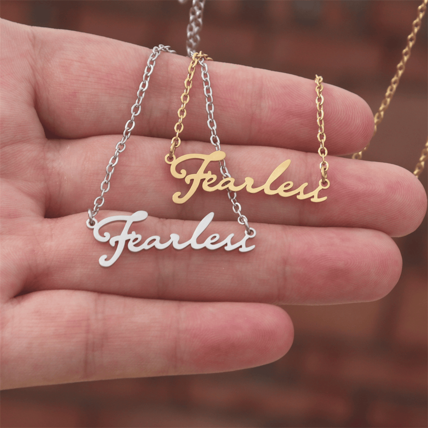 Swíftie Eras Tour Fearless Necklace