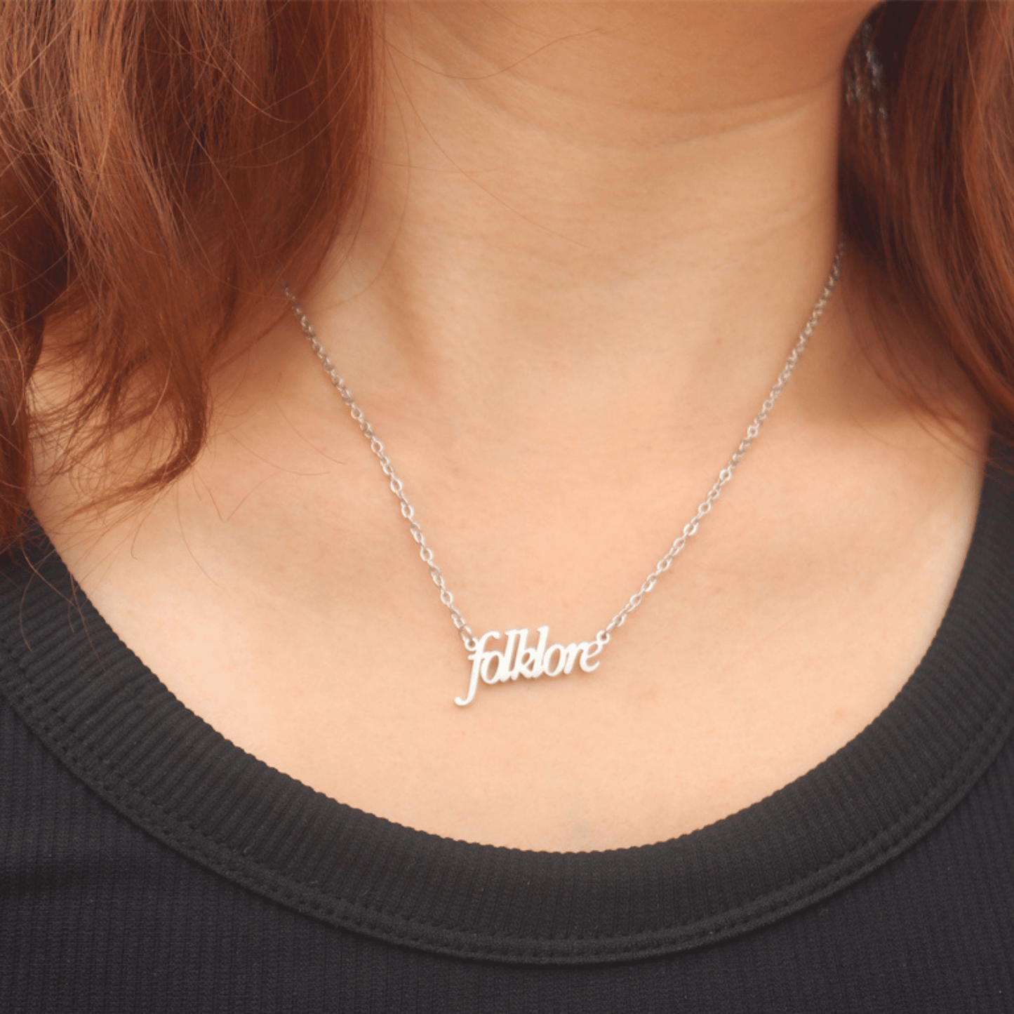 Swíftie Eras Tour Folklore Necklace