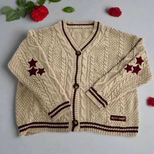 Red Taylors Version Cardigan - Eras Tour Sweater