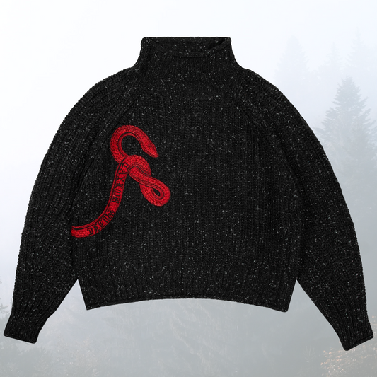 Taylor Swift Reputation Mockneck Sweater - Shoptown Boutique