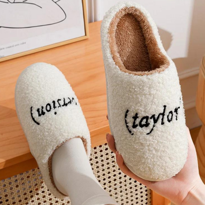 Taylor Swift Taylors Version Slippers - Shoptown Boutique