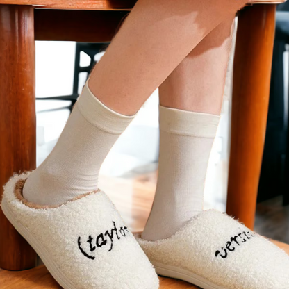 Taylor Swift Taylors Version Slippers - Shoptown Boutique