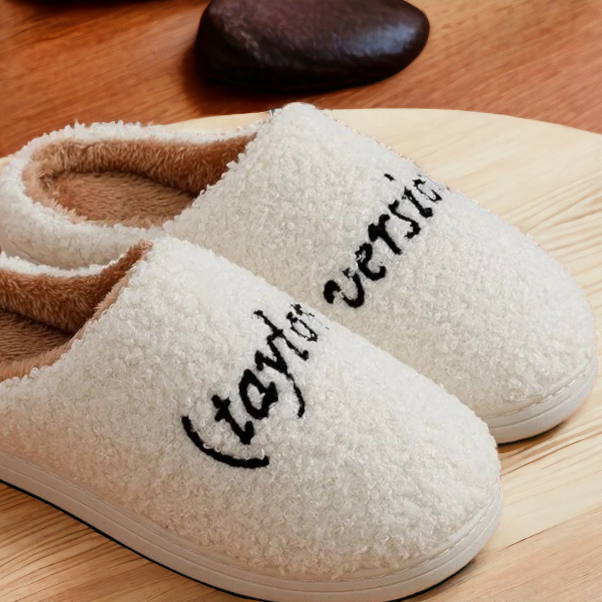 Taylors Version Slippers - Taylor Swift Slippers - Black
