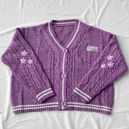 Taylor Swift Speak Now Lavender Cardigan - Shoptown Boutique