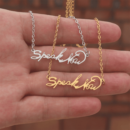 Swíftie Eras Tour Speak Now Necklace