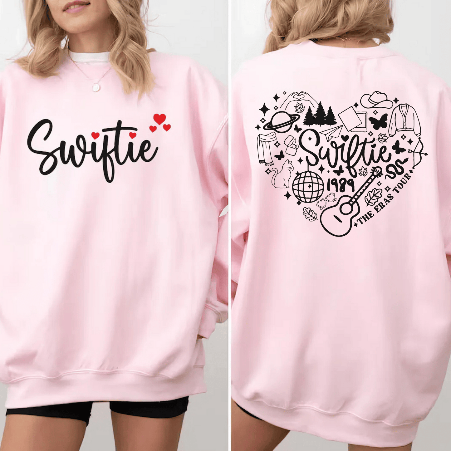 Taylors Version Swifties Eras Tour Symbols Sweatshirt