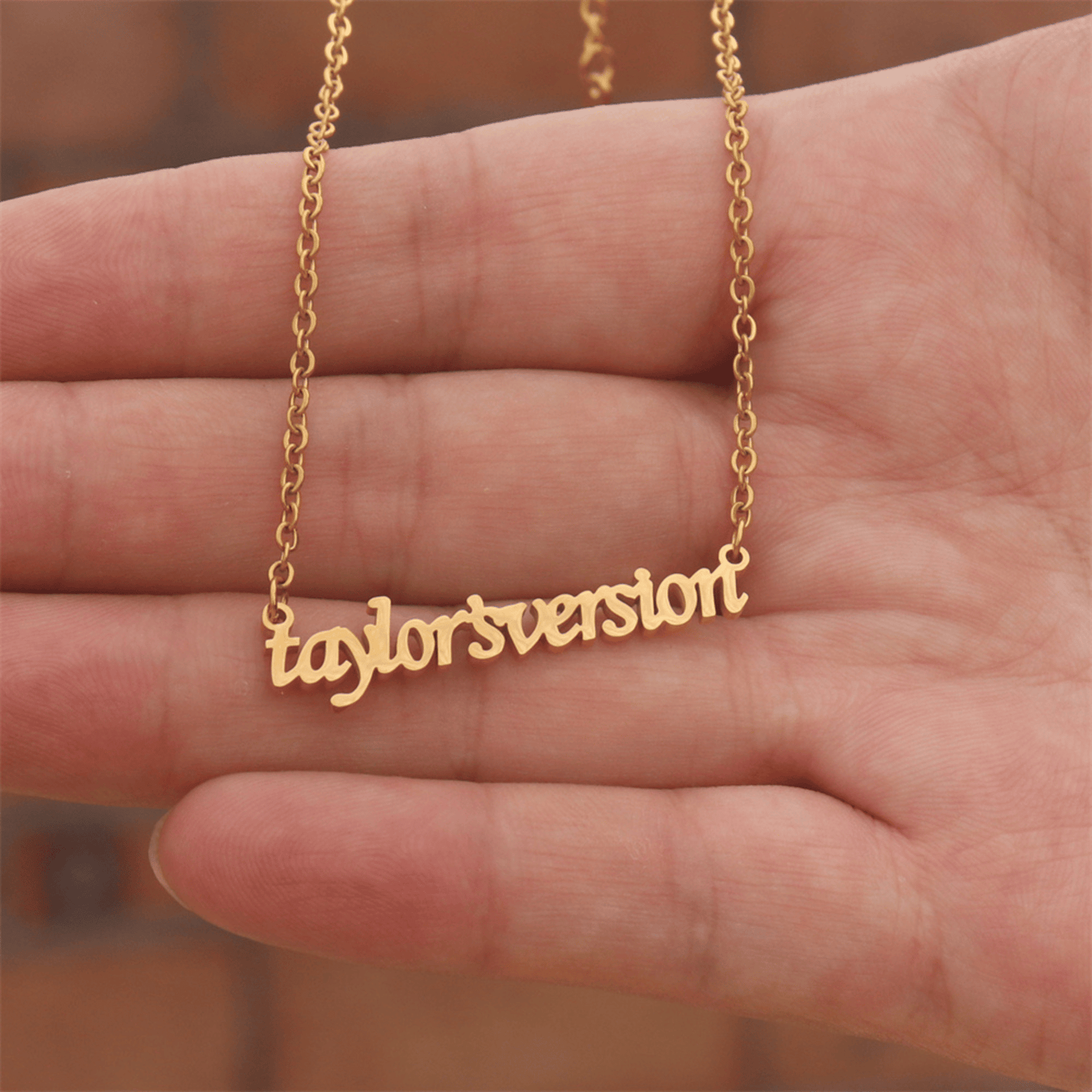 Taylor Swift Swiftie Eras Tour Taylors Version Necklace - Shoptown Boutique