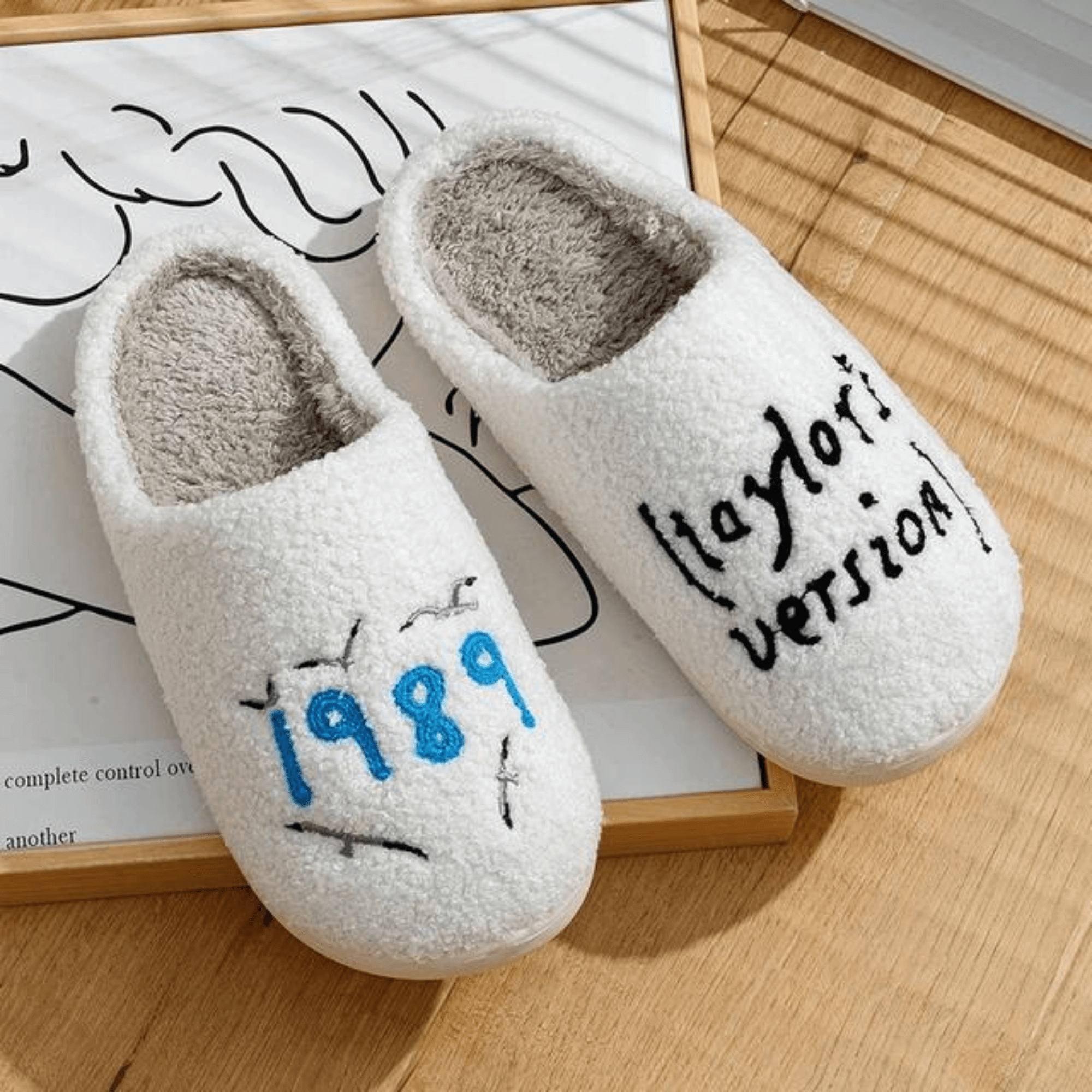 Taylor Swift 1989 Slippers – Shoptown Boutique