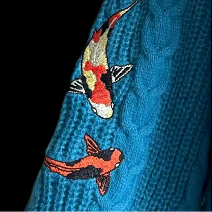 Taylor Swift Koi Fish Cardigan - Shoptown Boutique