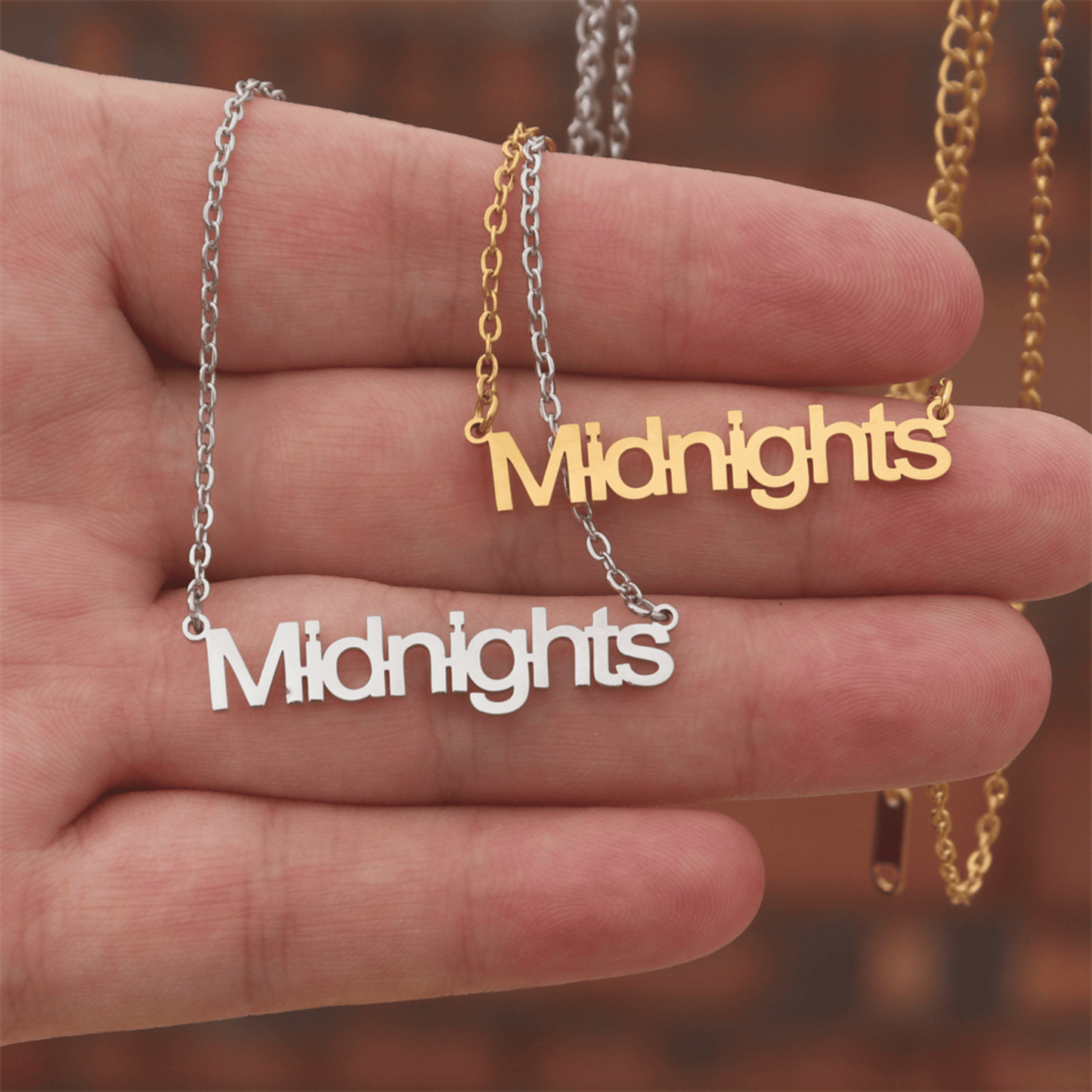 Taylor Swift Swíftie Eras Tour Midnights Necklace - Shoptown Boutique