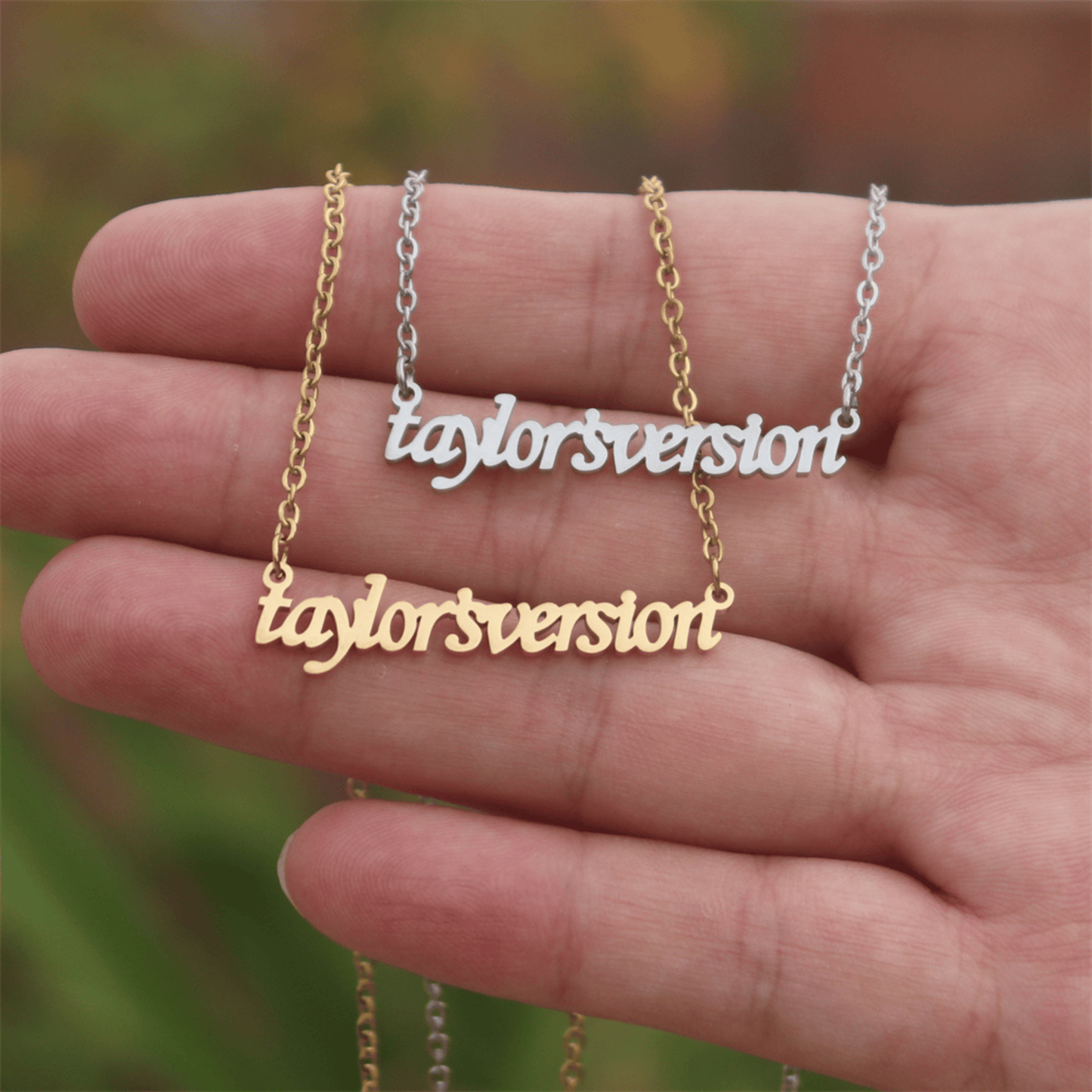 Taylor Swift Swiftie Eras Tour Taylors Version Necklace - Shoptown Boutique