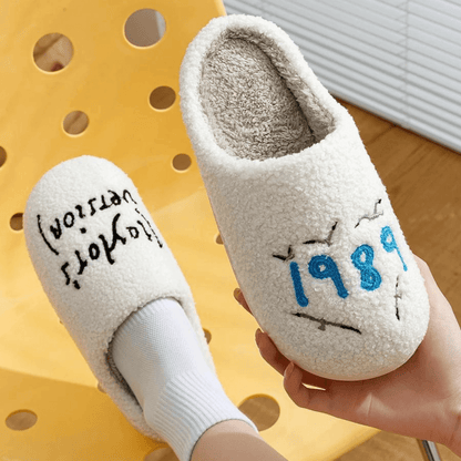 Taylor Swift 1989 Taylors Version Slippers - Shoptown Boutique