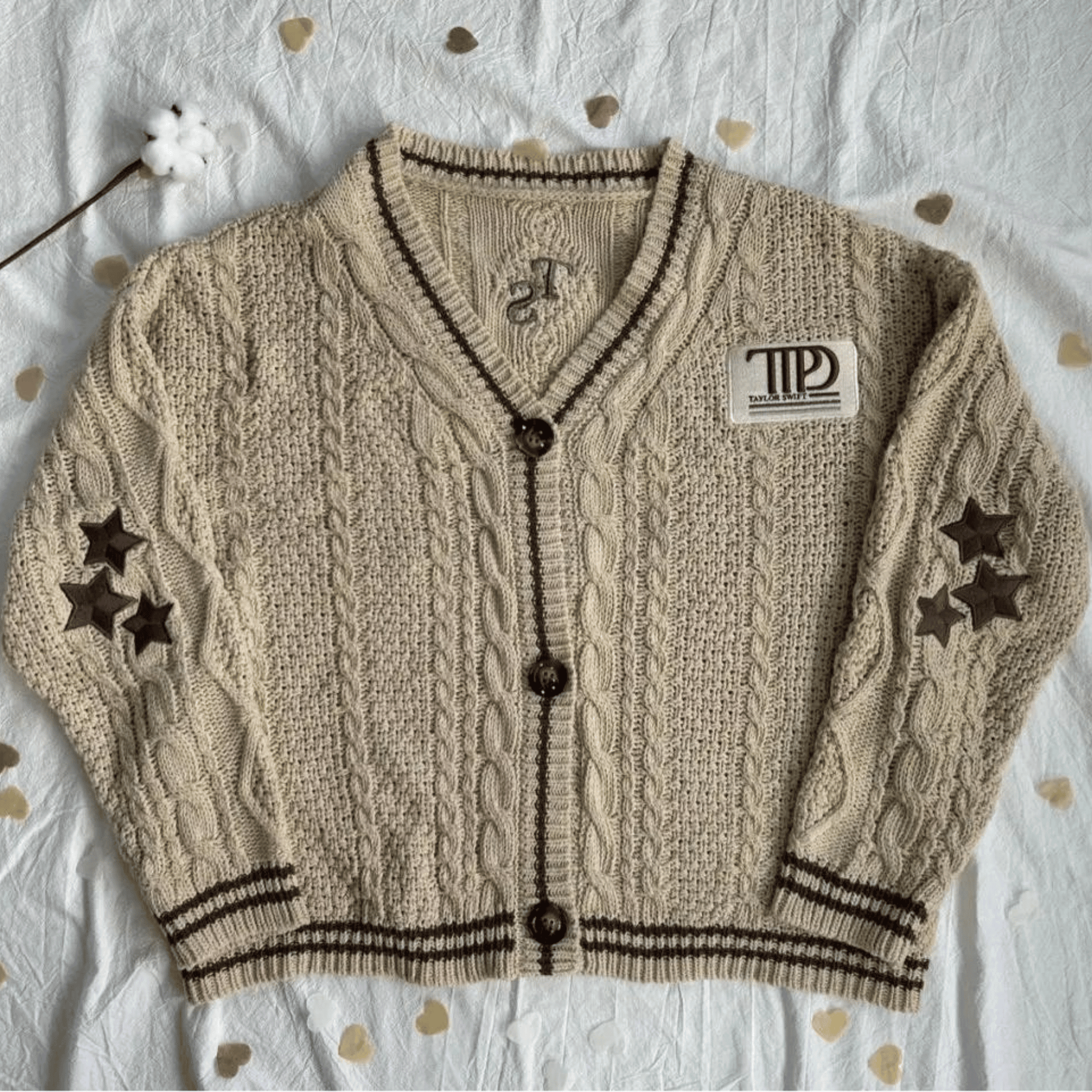 Tortured Poets Department Cardigan - Swiftie TTPD Sweater