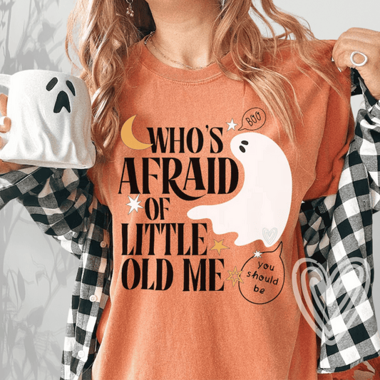 Taylor Swift Cute Swiftie Halloween Shirt - Who's Afraid of Little Old Me Tshirt - Shoptown Boutique