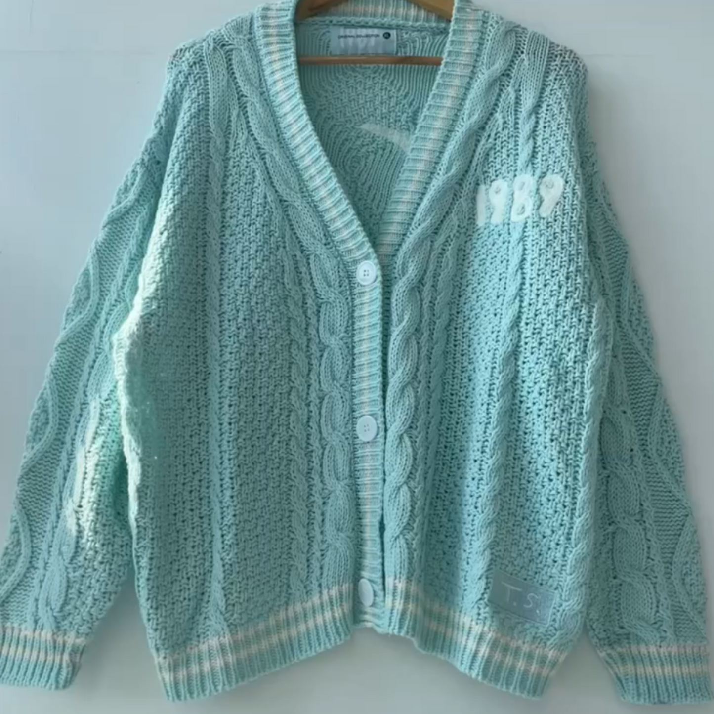1989 Cardigan Taylors Version, Sky Blue Cardigan Sweater